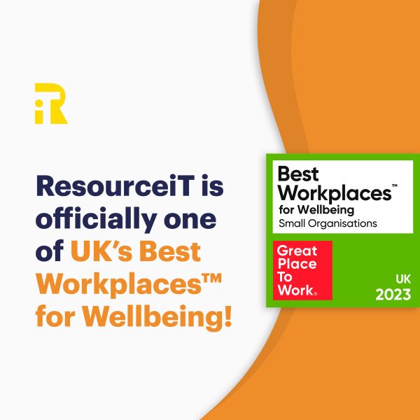 ResourceiT is officially one of UK’s Best Workplaces™ for Wellbeing!